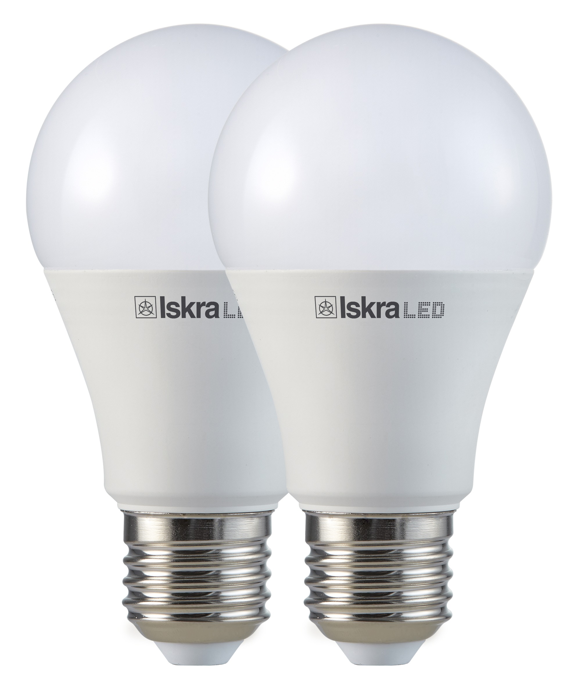 LED žarnica A60 E27 12W 4100K 2-pack